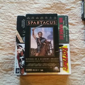 VHS Movie "Spartacus"